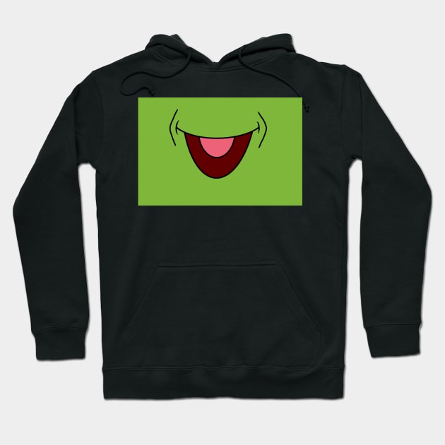 FACEmask Green Frog Hoodie by TeeOurGuest